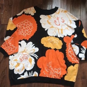 Marimekko Floral Cotton Sweater